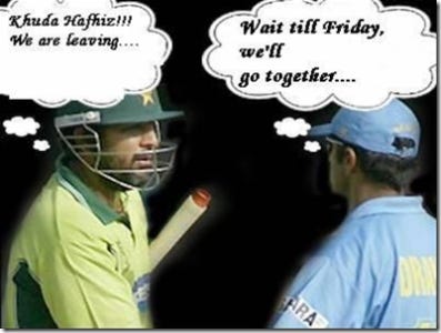 Inzamam & Dravid comedy