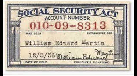 A History Lesson On Your Social Security Card - Common Sense Evaluation