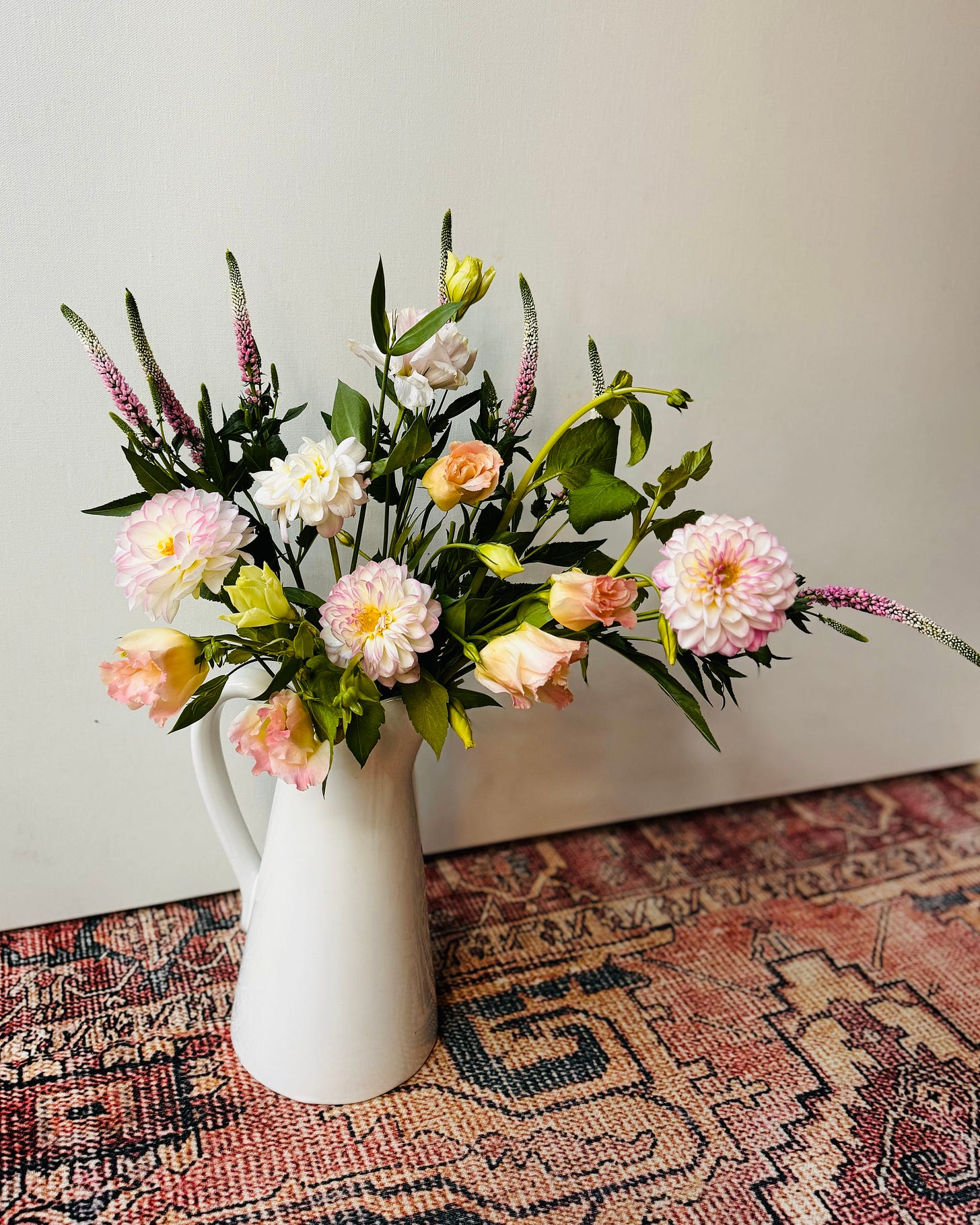 Whimsical bouquets from grocery store flowers