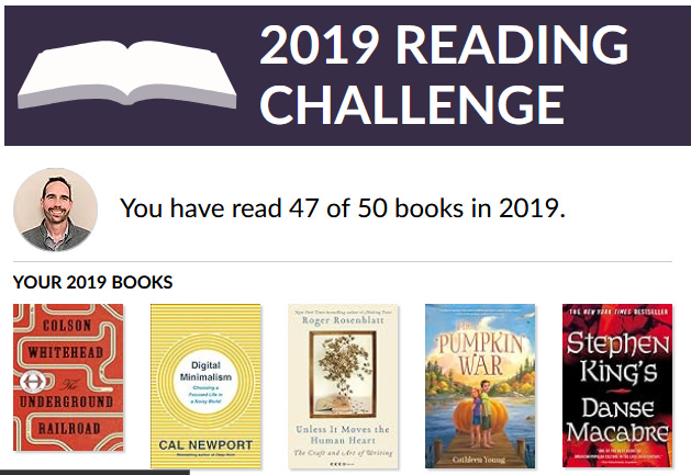 A showcase of books I read in 2019.