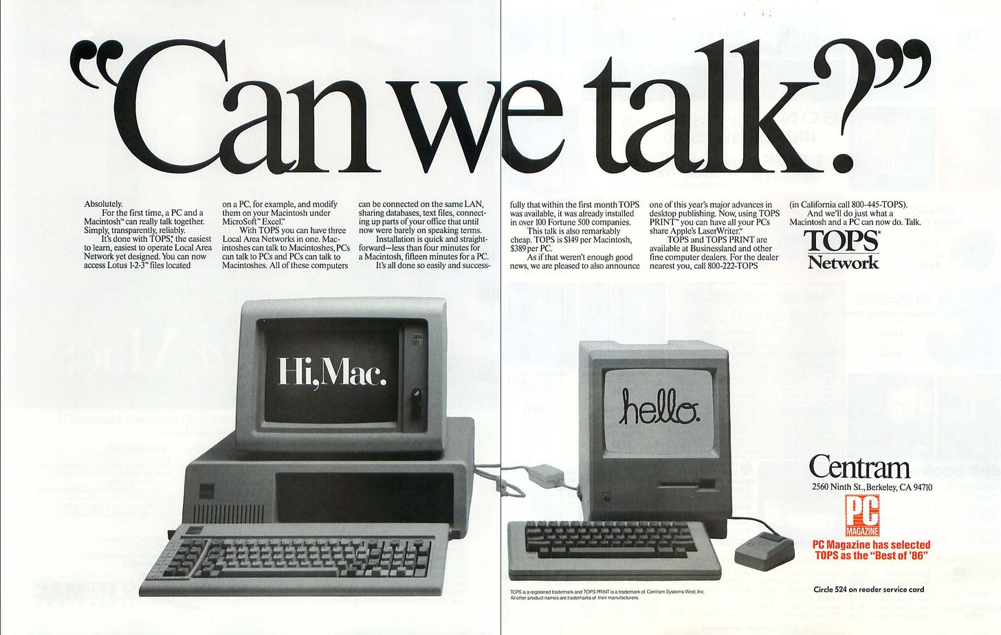 From the July 1987 issue of MacWorld Magazine