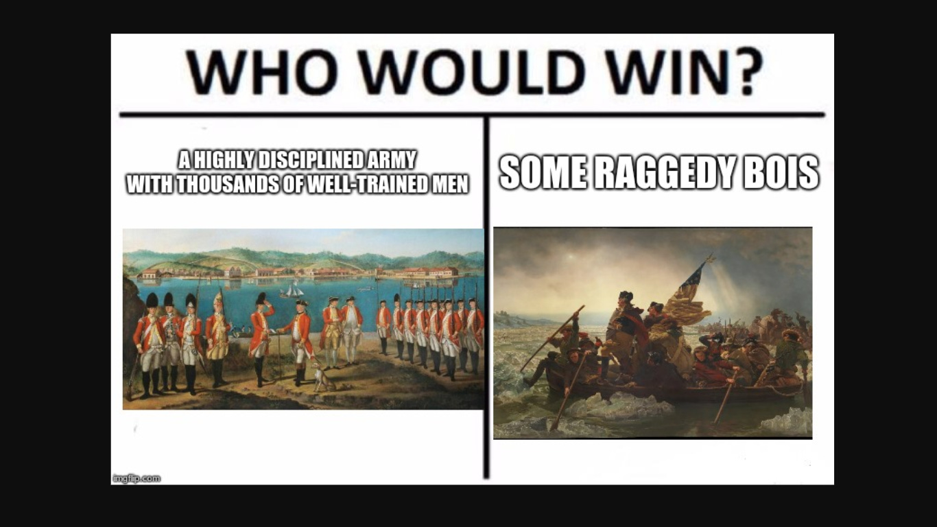 Revolutionary war meme : r/HistoryMemes