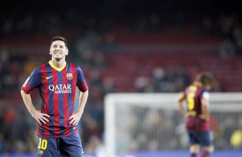 lionel messi proves human after all in champions league