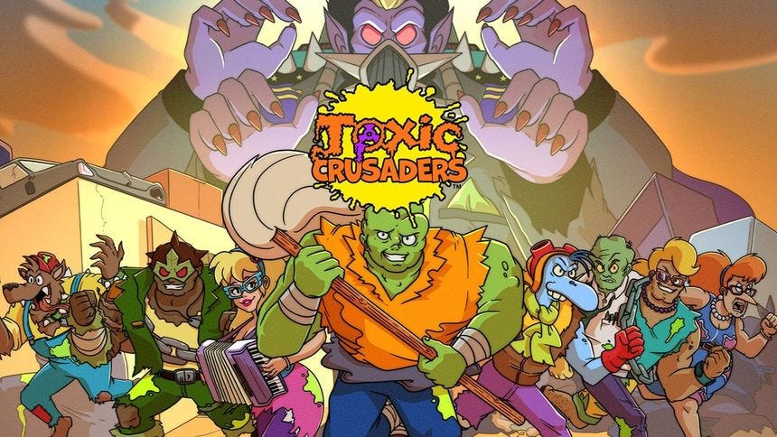 Toxic Crusaders video game