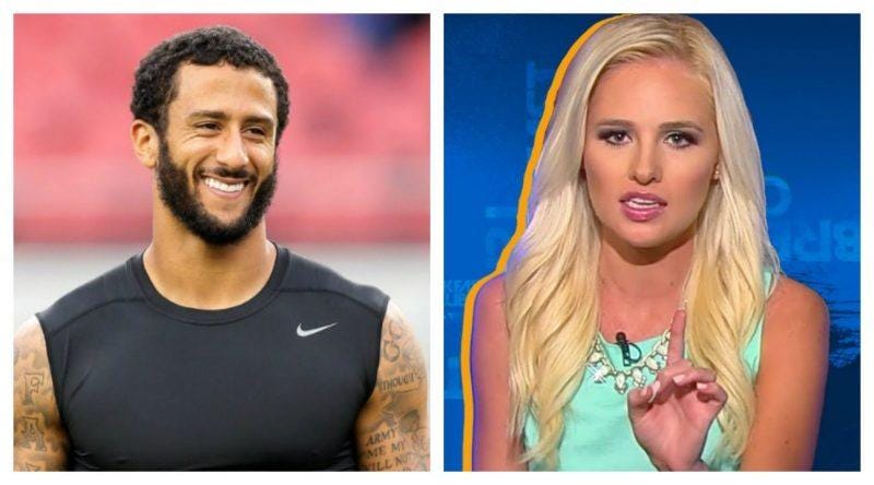 tomi lahren on colin kaepernick award 2017