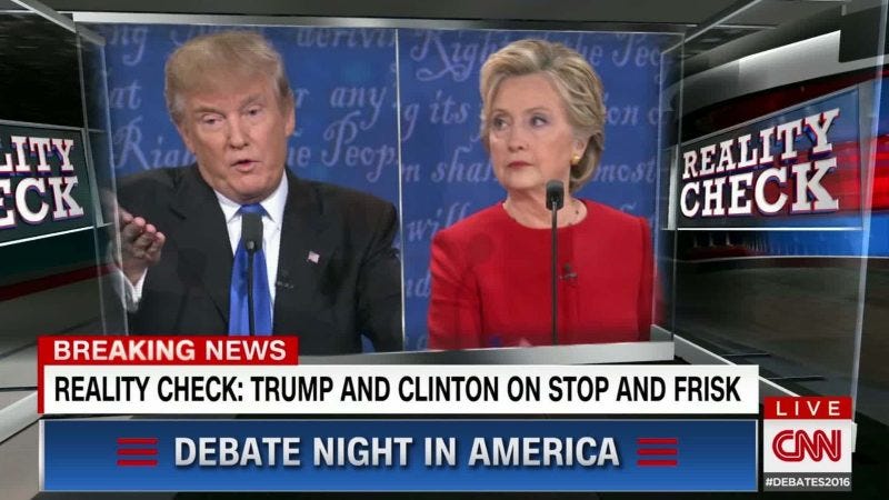 hillary clinton vs donald trump debate 2 fact check