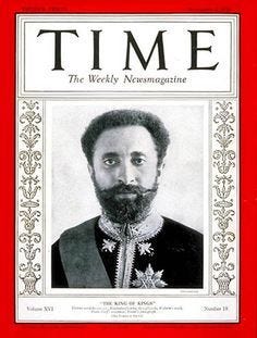 Coronation Day: 80 Years of Haile Selassie I | Haile selassie, Time magazine, Lion of judah