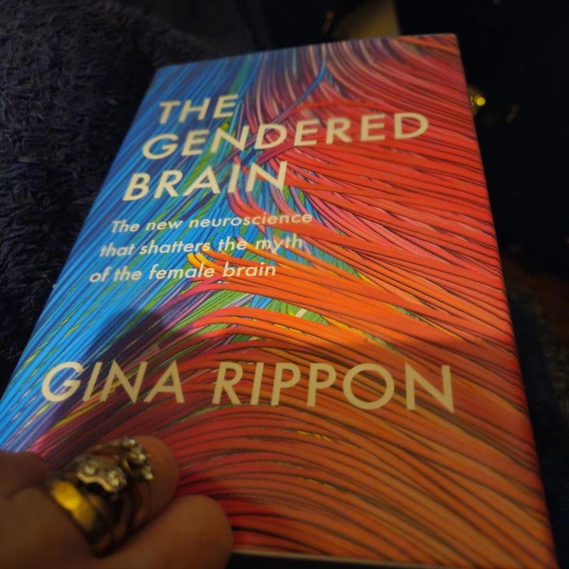 A copy of The Gendered Brain By Gina Rippon