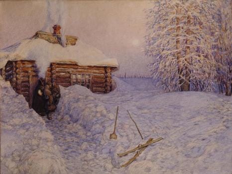 Banya in Winter, 1919' Giclee Print - Appolinari Mikhaylovich Vasnetsov |  Art.com