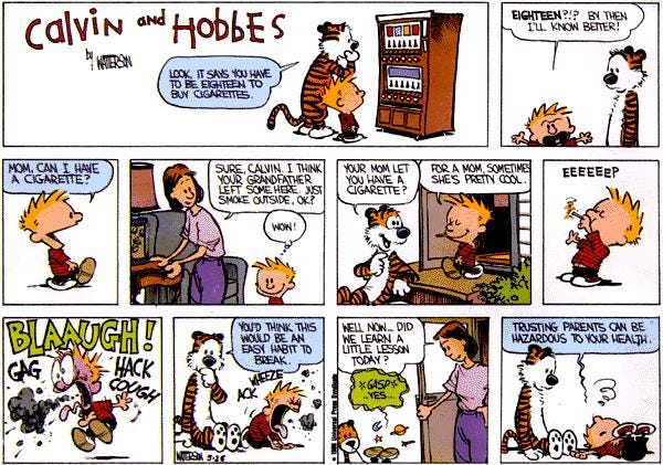 25 Great Calvin and Hobbes Strips - Progressive Boink