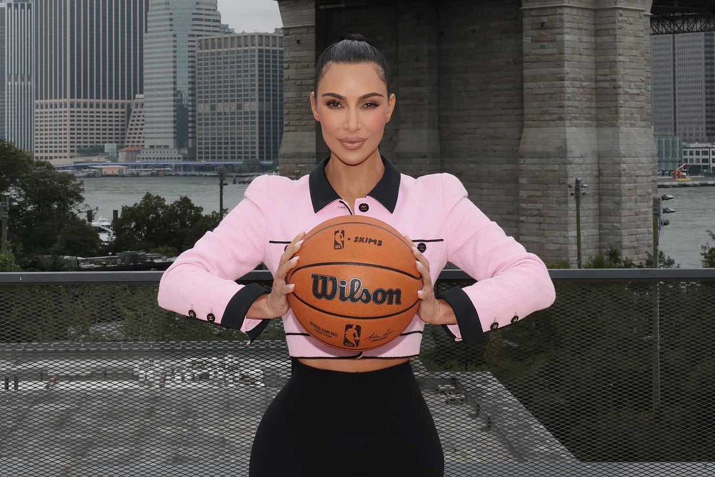 Kim Kardashian's SKIMS Named the Underwear Partner of the NBA