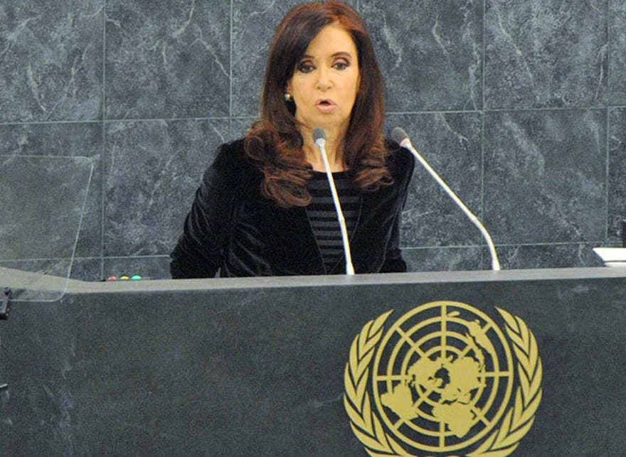 Cristina Kirchner contra los holdouts en la ONU: "Argentina no tienen por qué pagar la fiesta de los lobbistas"