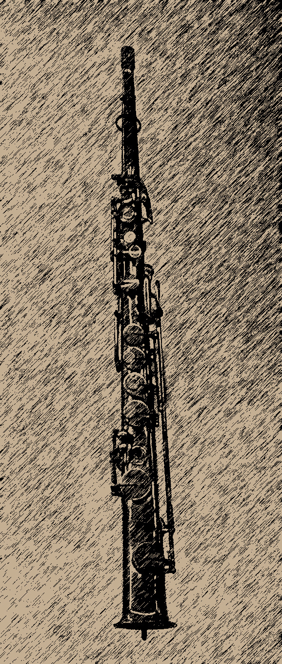 Soprano Sax at the MIM- Image by Robert G Metivier, 2023