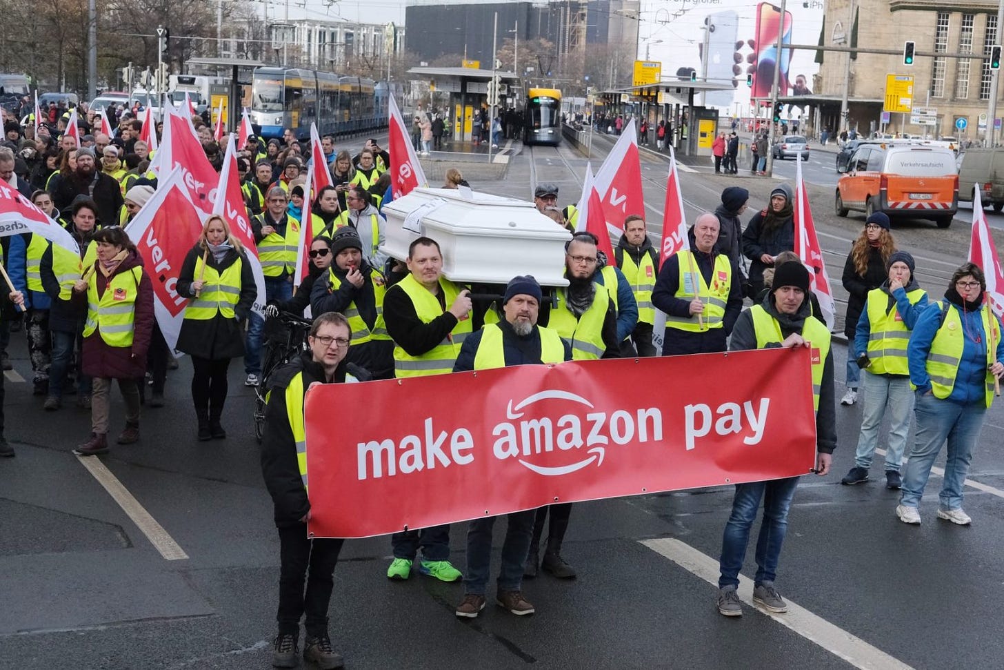 Amazon Workers Walk Off The Job On Black Friday