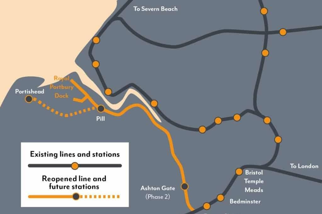 Portishead to Bristol railway line: Timeline for reopening after go-ahead