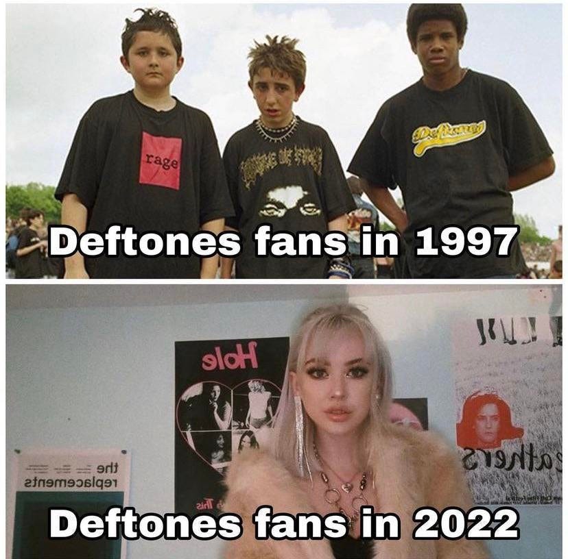 True or nah? : r/deftones