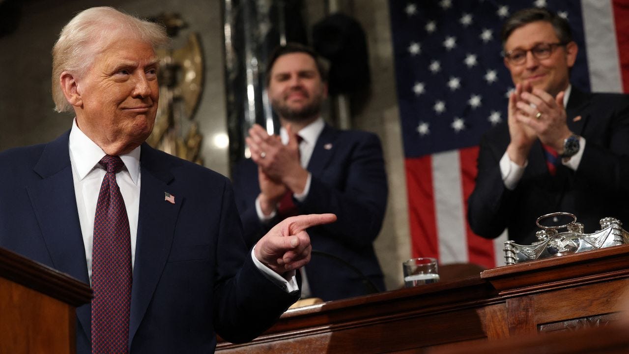 'Highly misleading': Dale corrects Trump's false claims in speech to  Congress