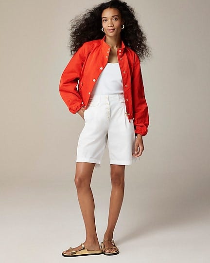 j.crew: collection lightweight bomber jacket for women