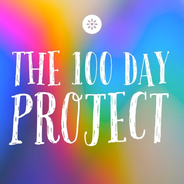 #the100dayproject