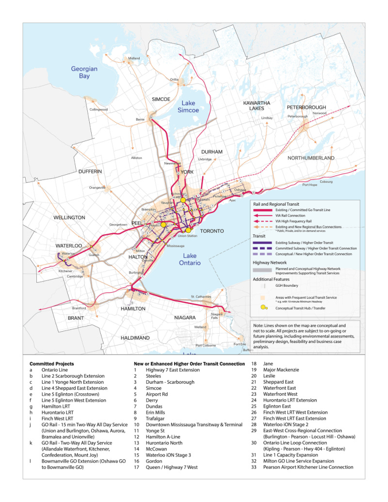 Connecting the GGH: A Transportation Plan for the Greater Golden Horseshoe  | ontario.ca