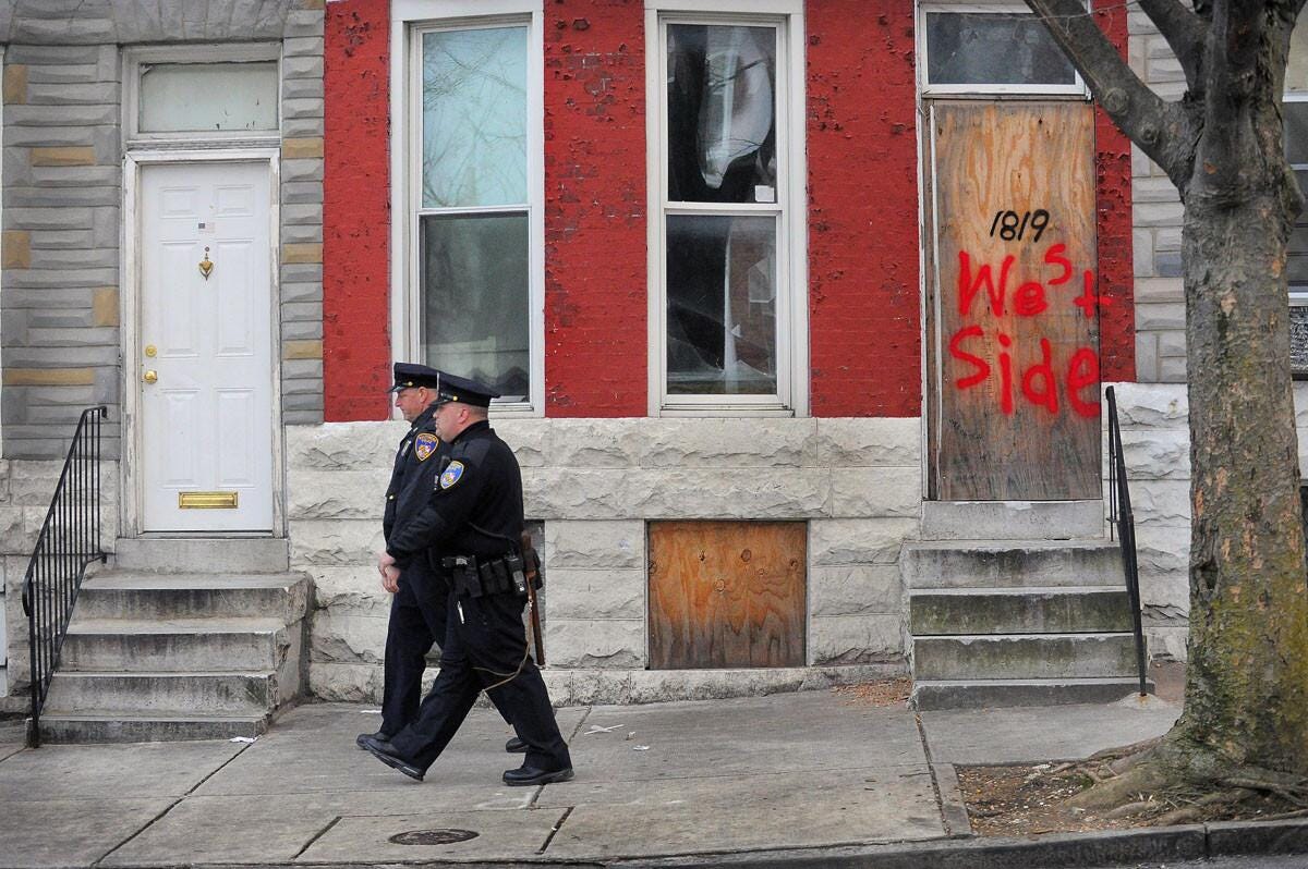 The Wire' in real life: the Baltimore neighborhood Freddie Gray called home  - Los Angeles Times
