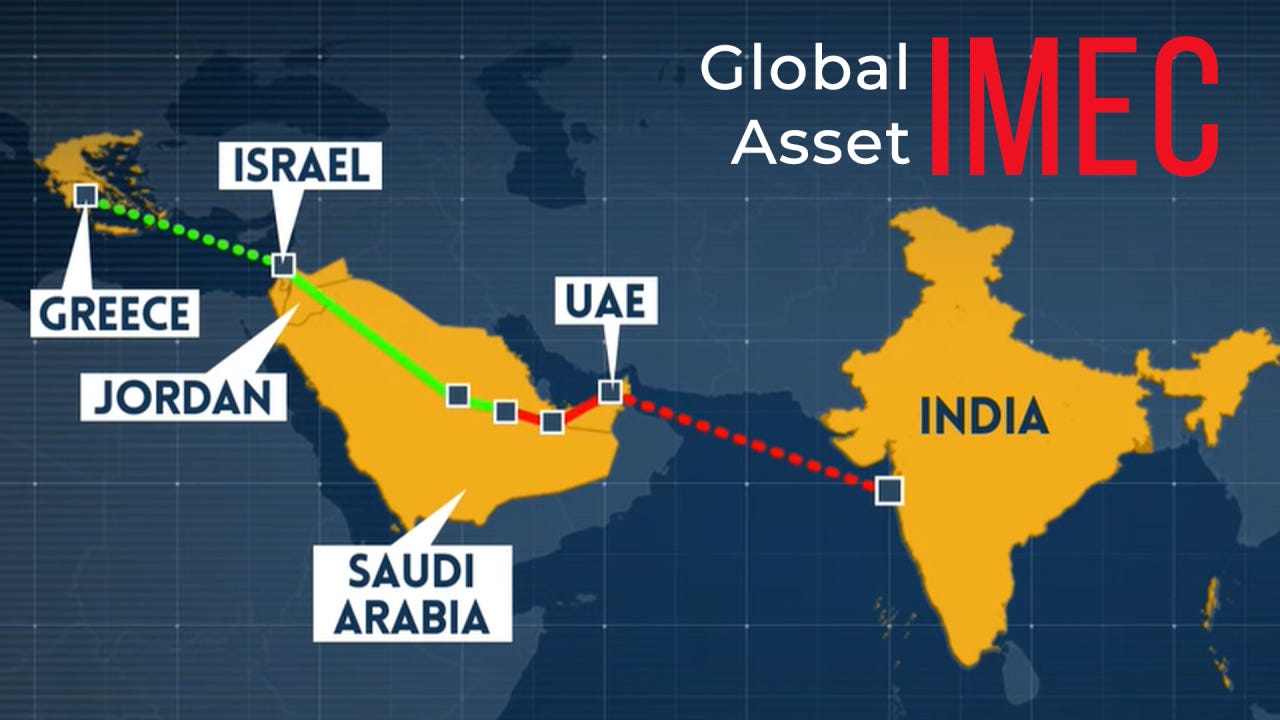 The world benefits from the India Middle East Europe Corridor (IMEC)