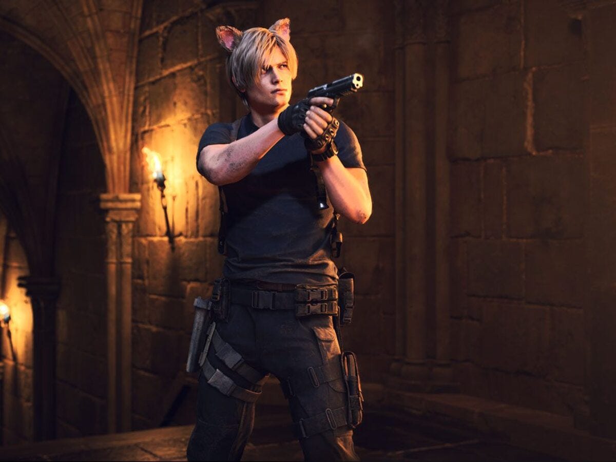 How to unlock Resident Evil 4 Remake Cat Ears & Infinite Ammo