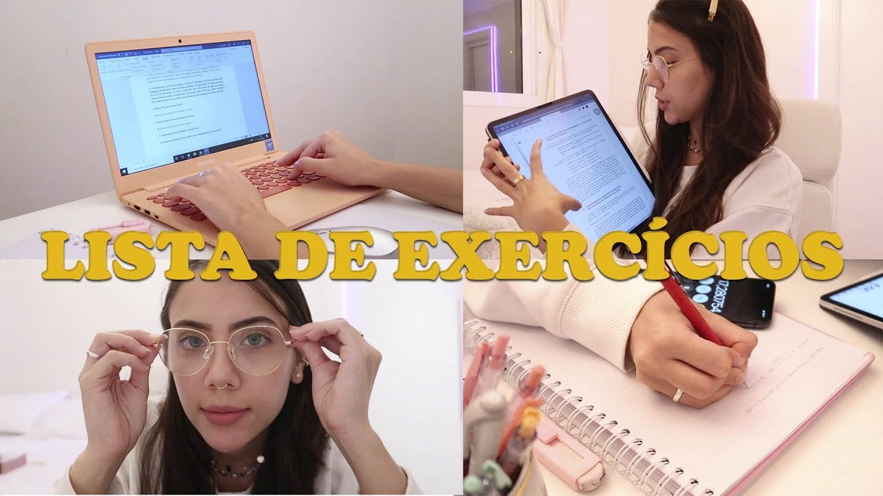 STUDY VLOG *RAIZ* || Luana Carolina - YouTube