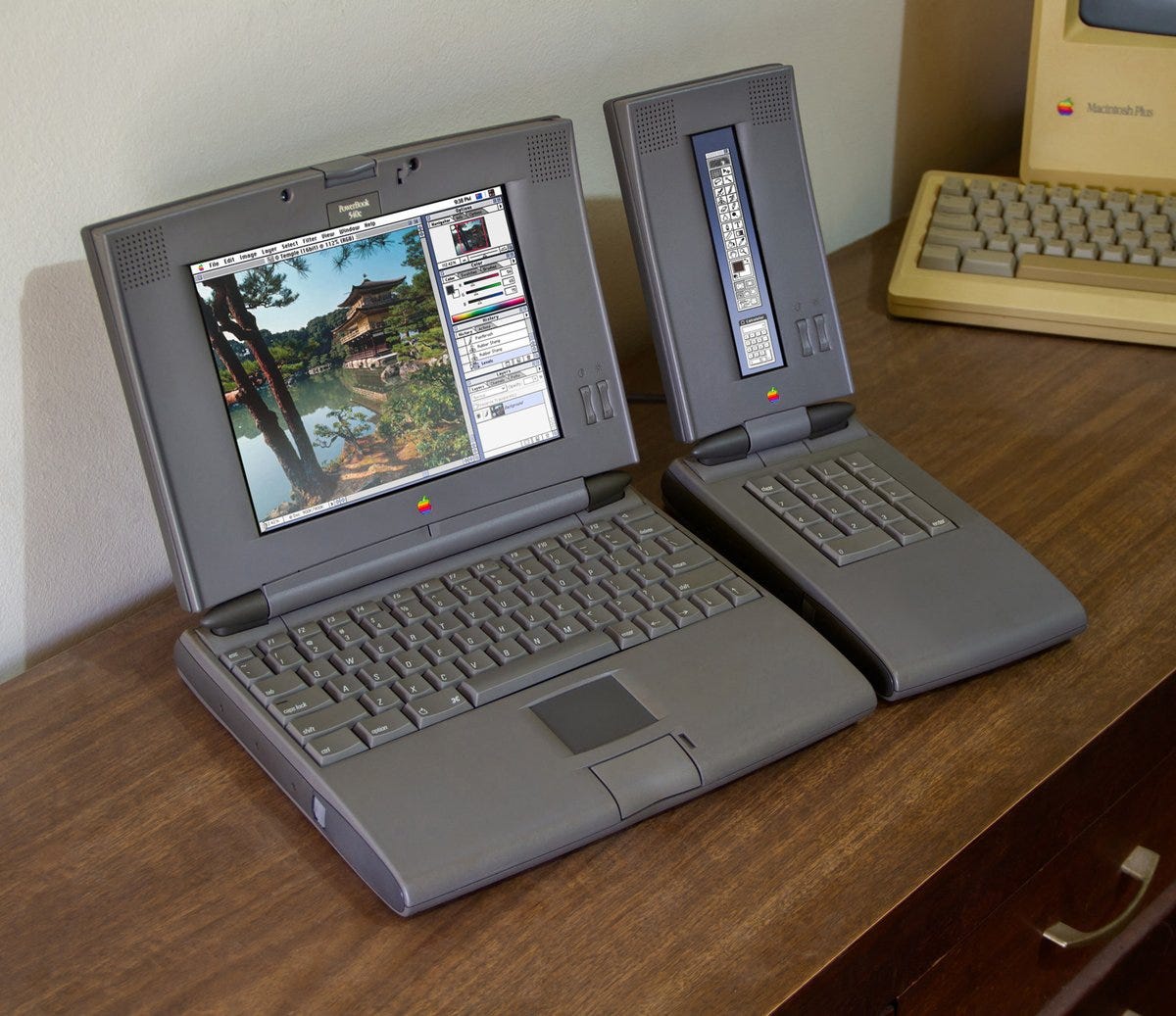 PowerBook 540c with PowerPod