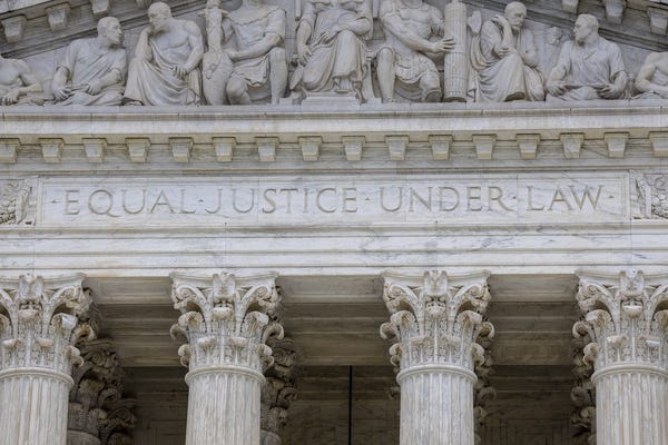 The U.S. Supreme Court is seen.