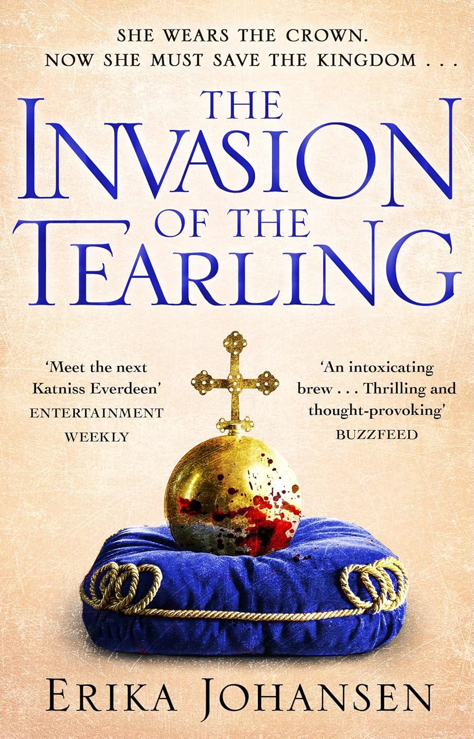Book cover for “The Invasion of the Tearling” by Erika Johansen