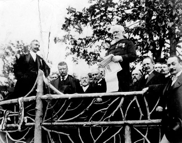 Jacob Schiff and President Theodore Roosevelt