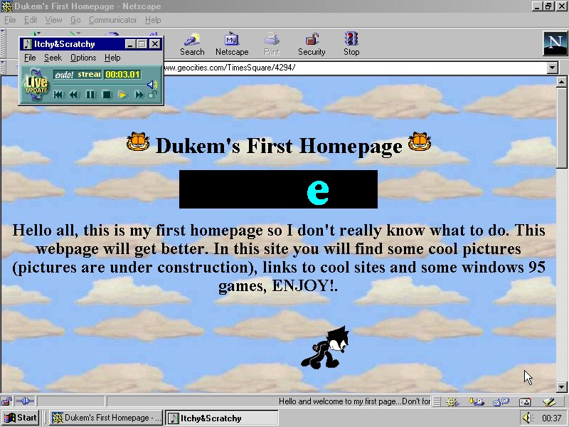 GeoCities websites: The precursor to social media : r/nostalgia