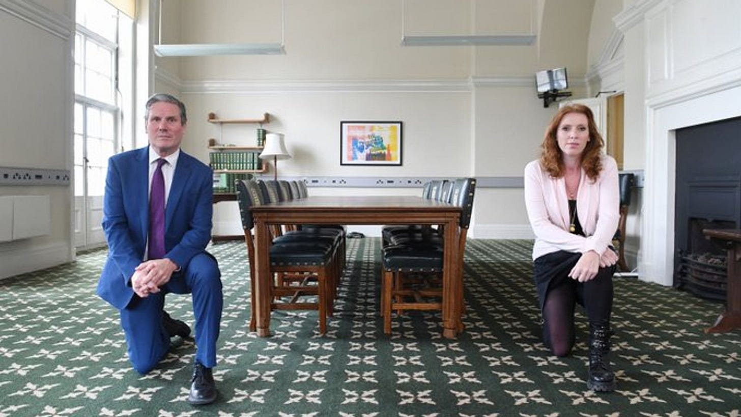 George Floyd death: Labour leader Sir Keir Starmer takes a knee in support  of Black Lives Matter movement | Politics News | Sky News