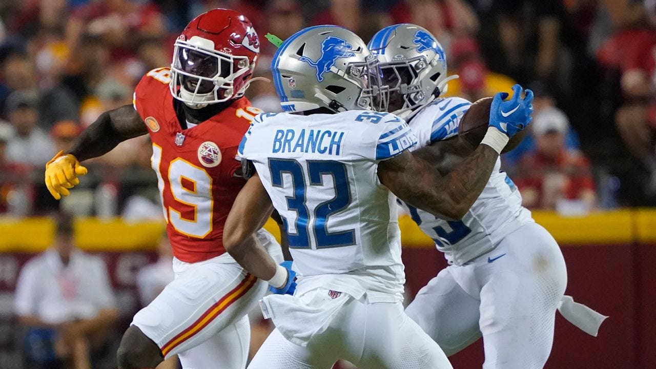 NFL season opener: Detroit Lions shock reigning Super Bowl champion Kansas  City Chiefs | CNN