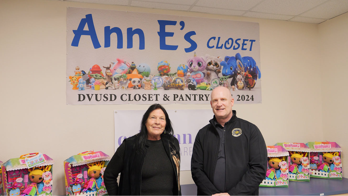 Ann E's closet, a program that helps kids in DVUSD