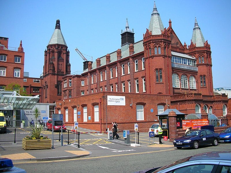 Birmingham Children's Hospital - Wikipedia