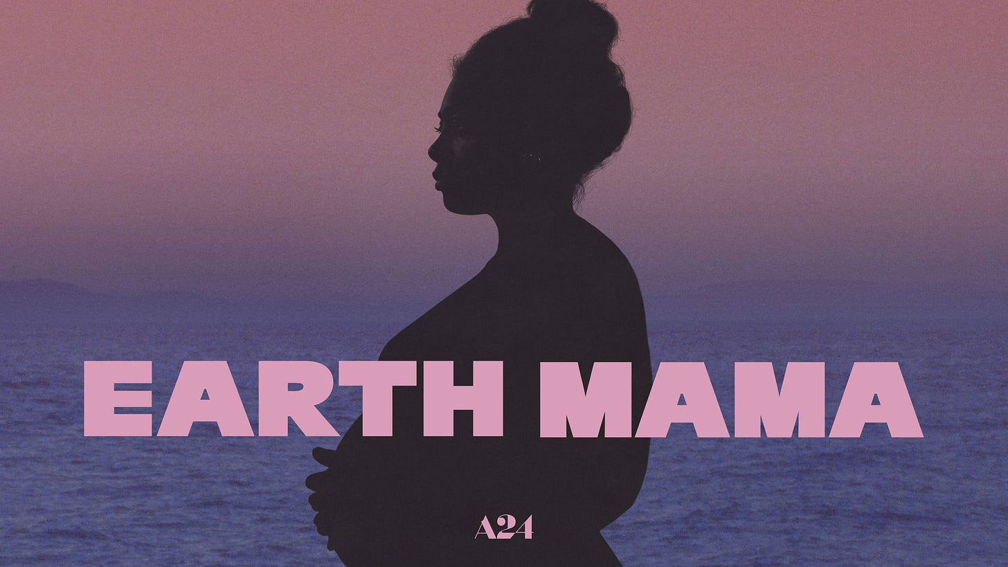 A24's Earth Mama poster