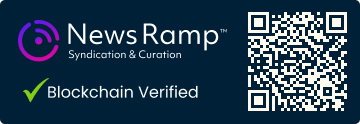 Blockchain Registration, Verification & Enhancement provided by NewsRamp™