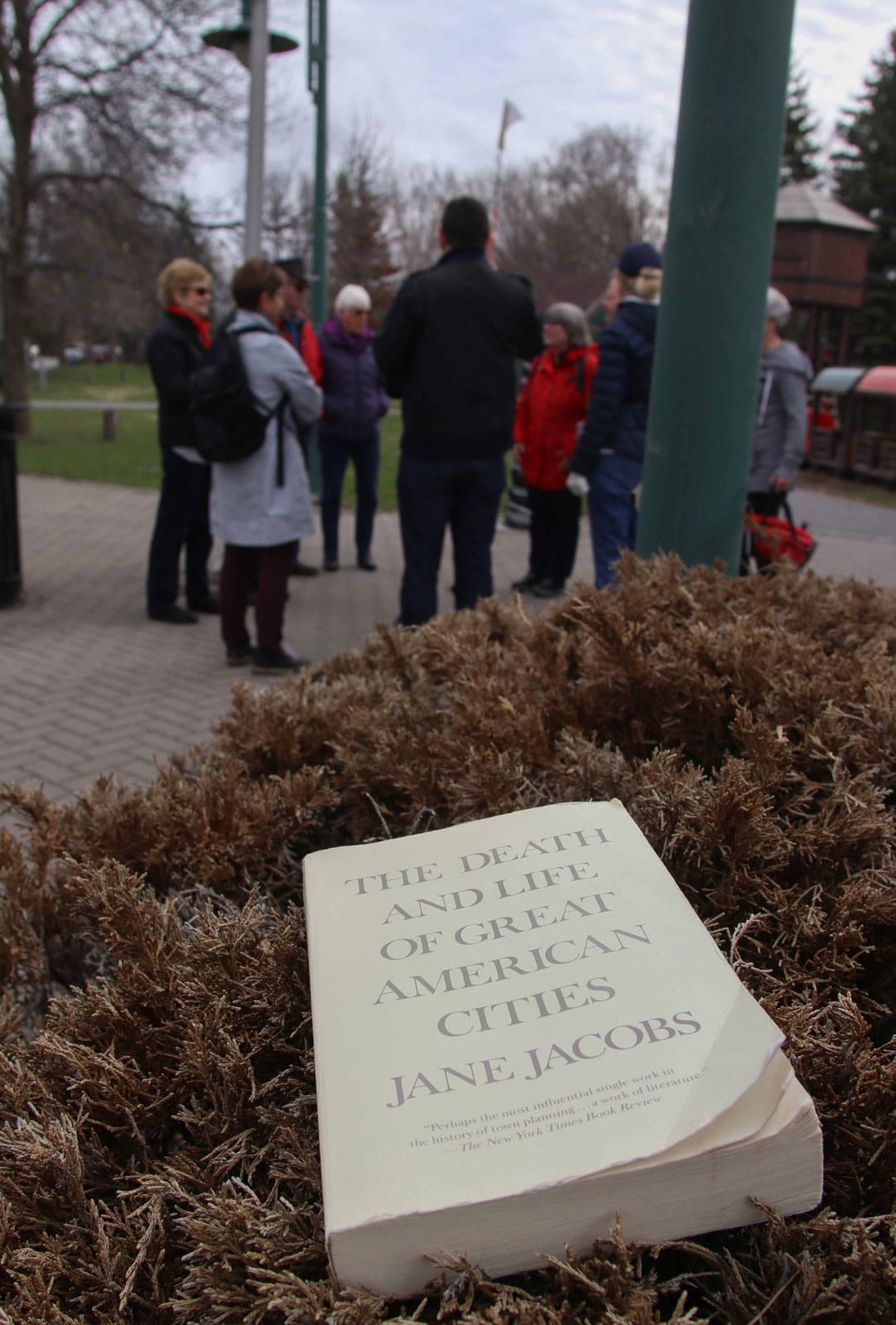 My dog-eared copy of Jacobs' famous book. Photo by Barry Gray.