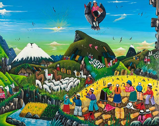 TIGUA, ECUADOR: arte desde el centro del mundo