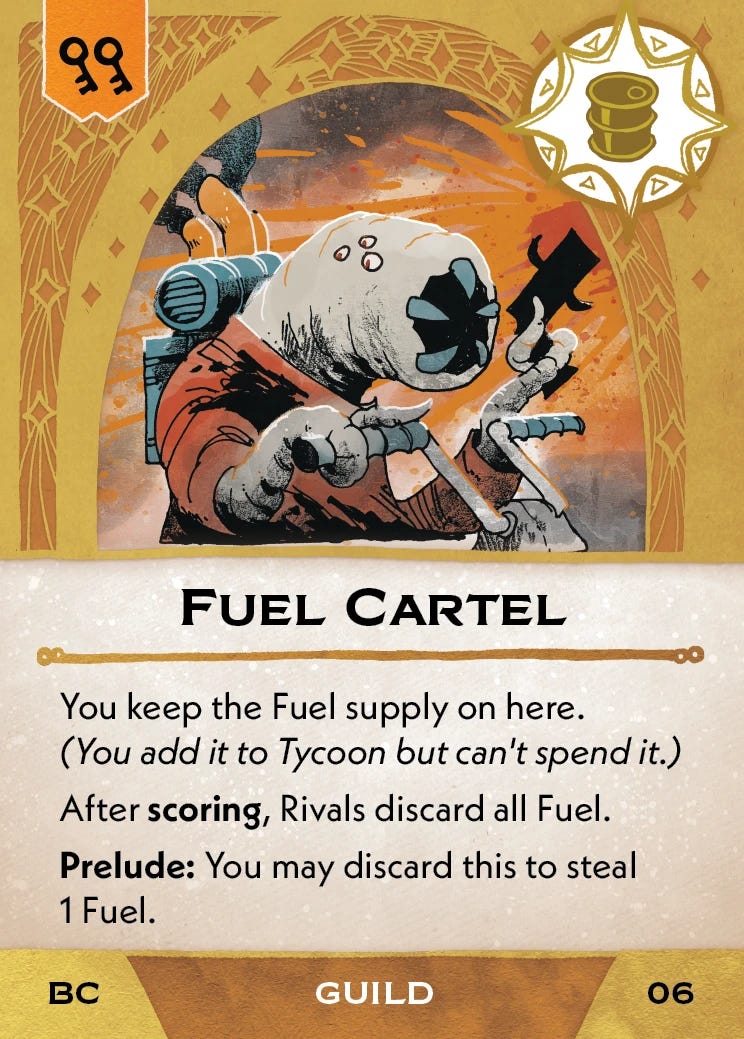 ARCS-BC06 - Fuel Cartel - card image display
