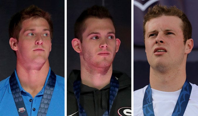 gunnary bentz, jack conger and jimmy feigen held in rio