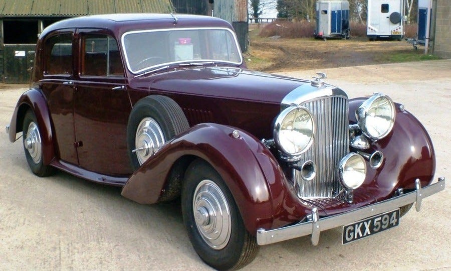 Bentley Derby 1933 — an exemplar of pre-war classic European luxury
