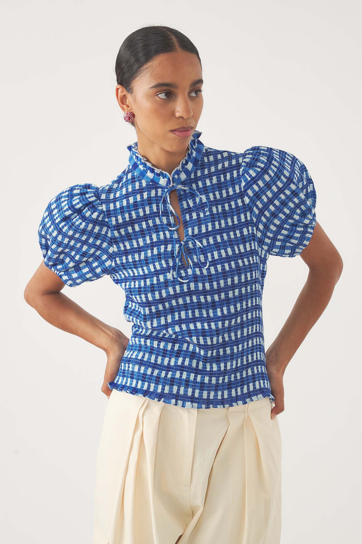 Smocked Blouse Polly
