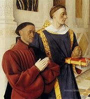 Image result for jean fouquet etienne chevalier and saint stephen