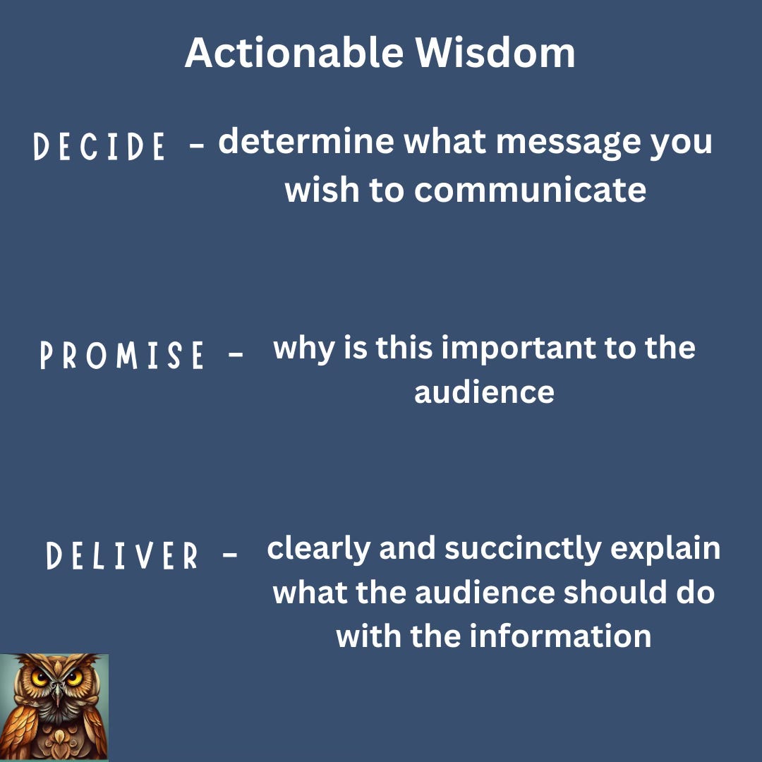 3 steps to a good speech