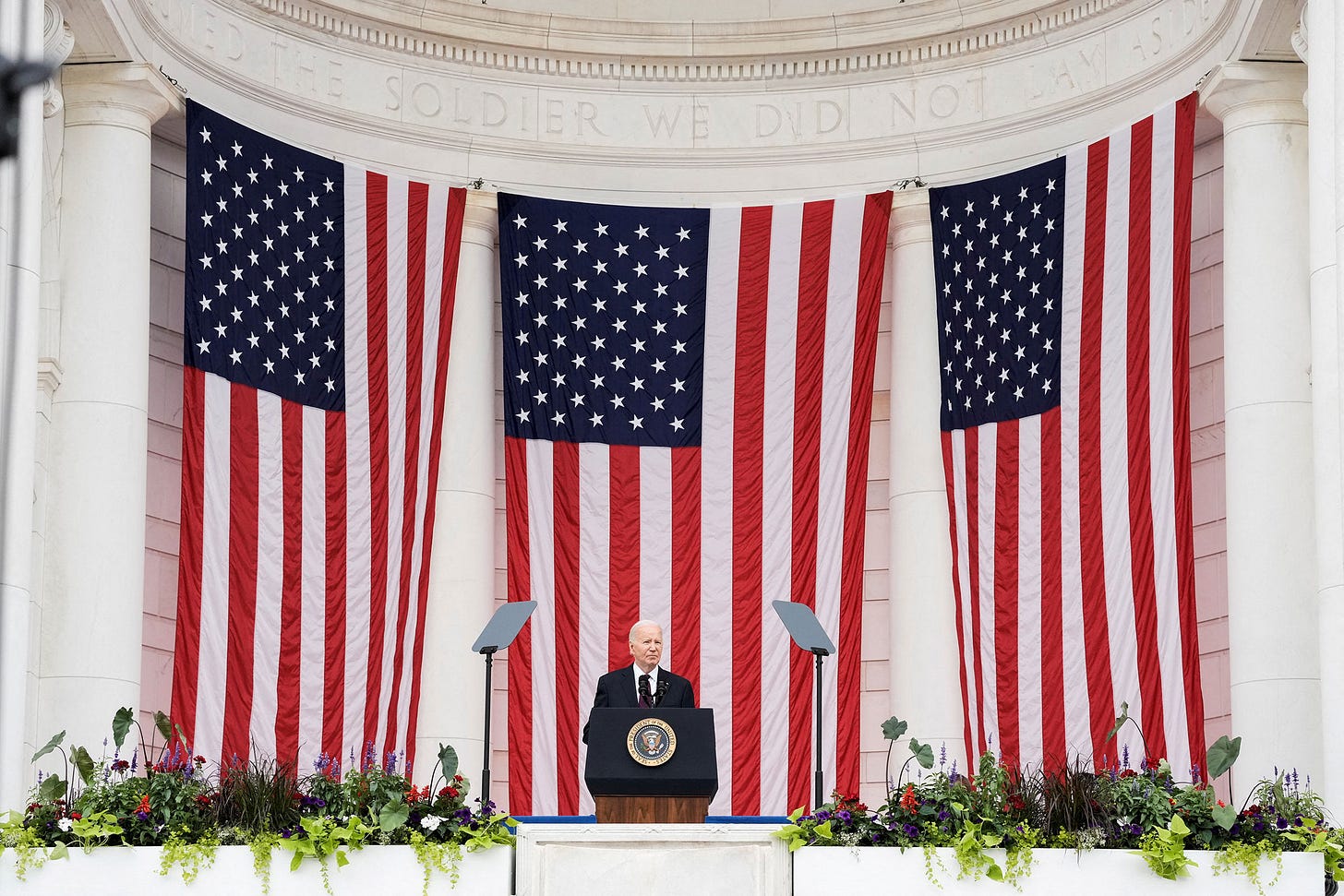 National Memorial Day Wreath-Laying and Observance Ceremony at Arlington National Cemetery, in Arlington, Virginia