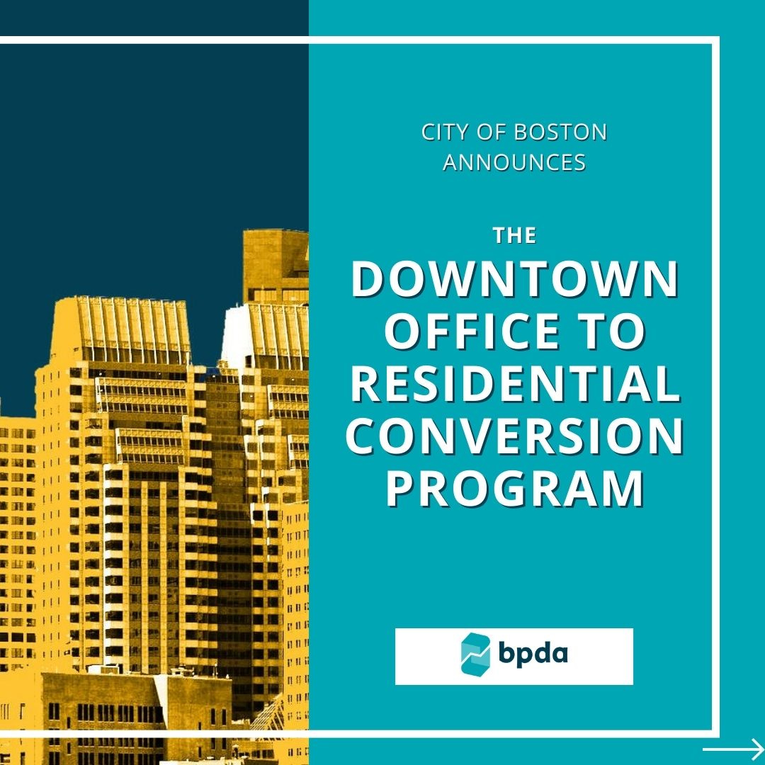 City of Boston announces the Downtown Office to Residential Conversion Program