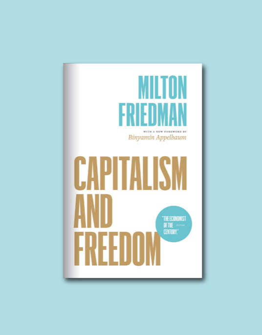 Capitalism and Freedom book cover